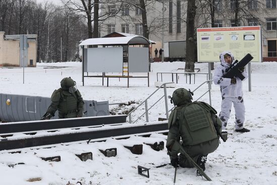 Russia Engineer Sappers Training