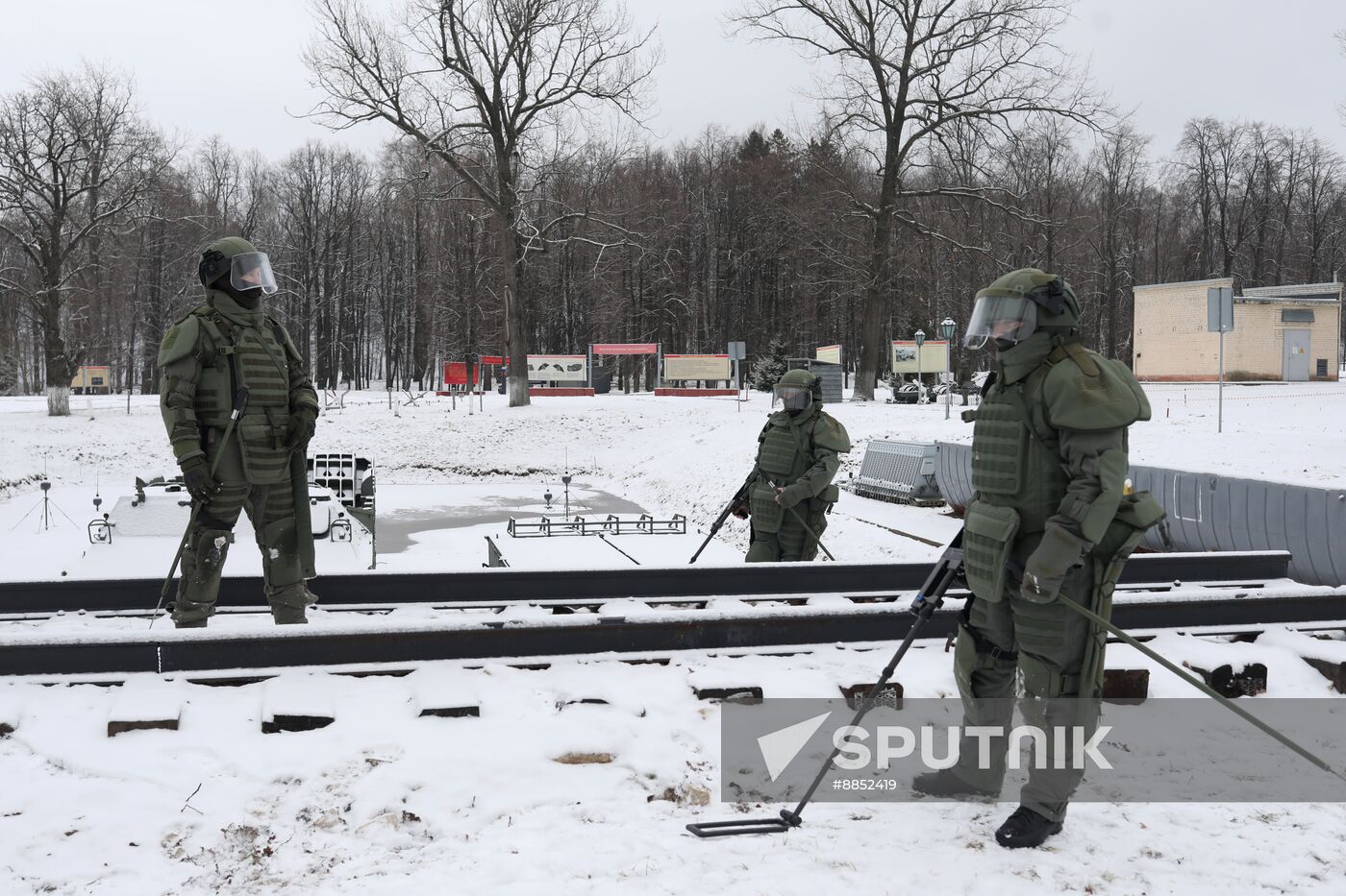 Russia Engineer Sappers Training