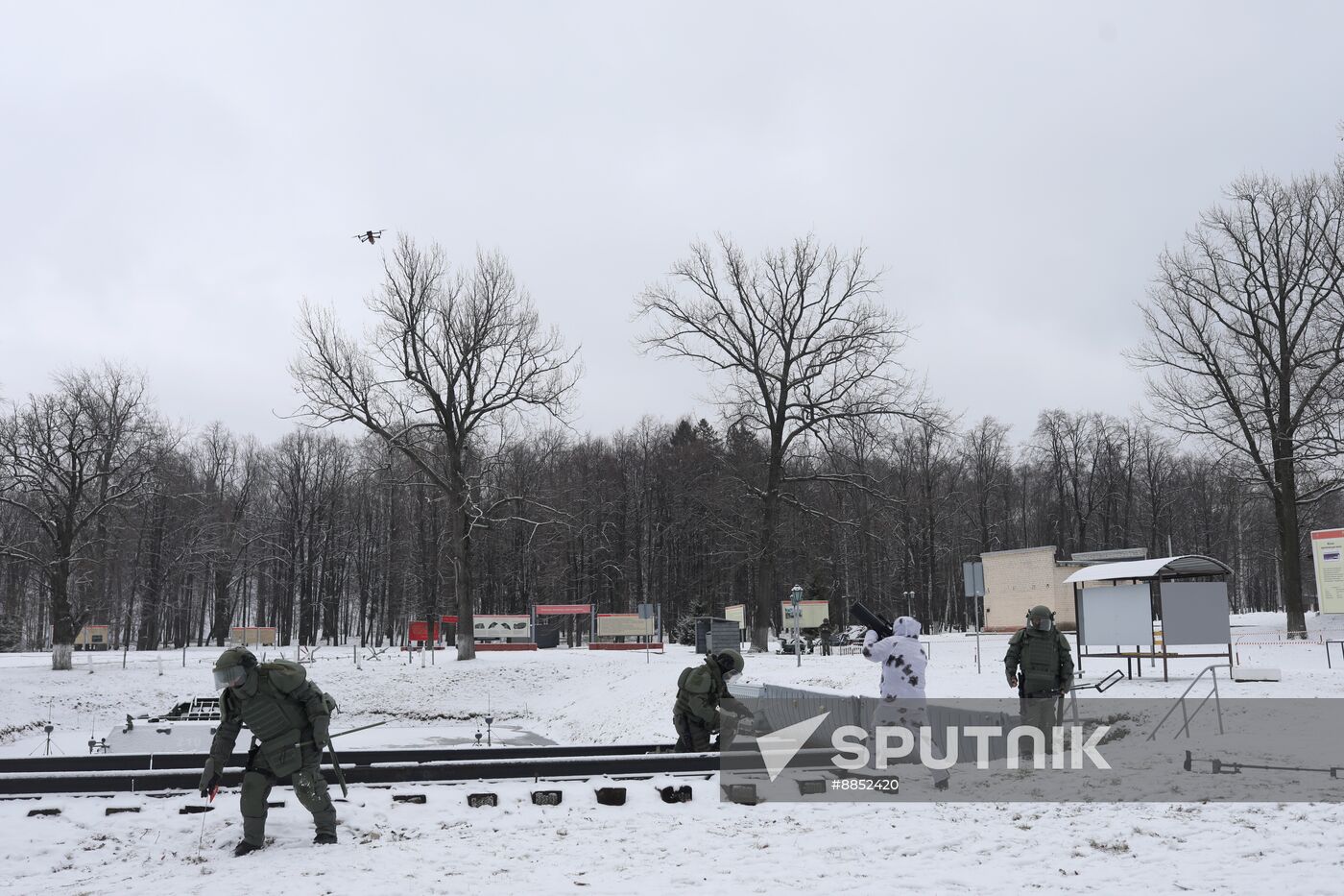Russia Engineer Sappers Training