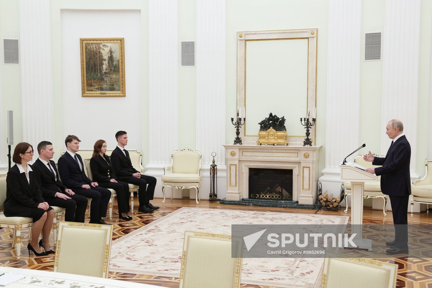 Russia Putin Young Scientists Prize