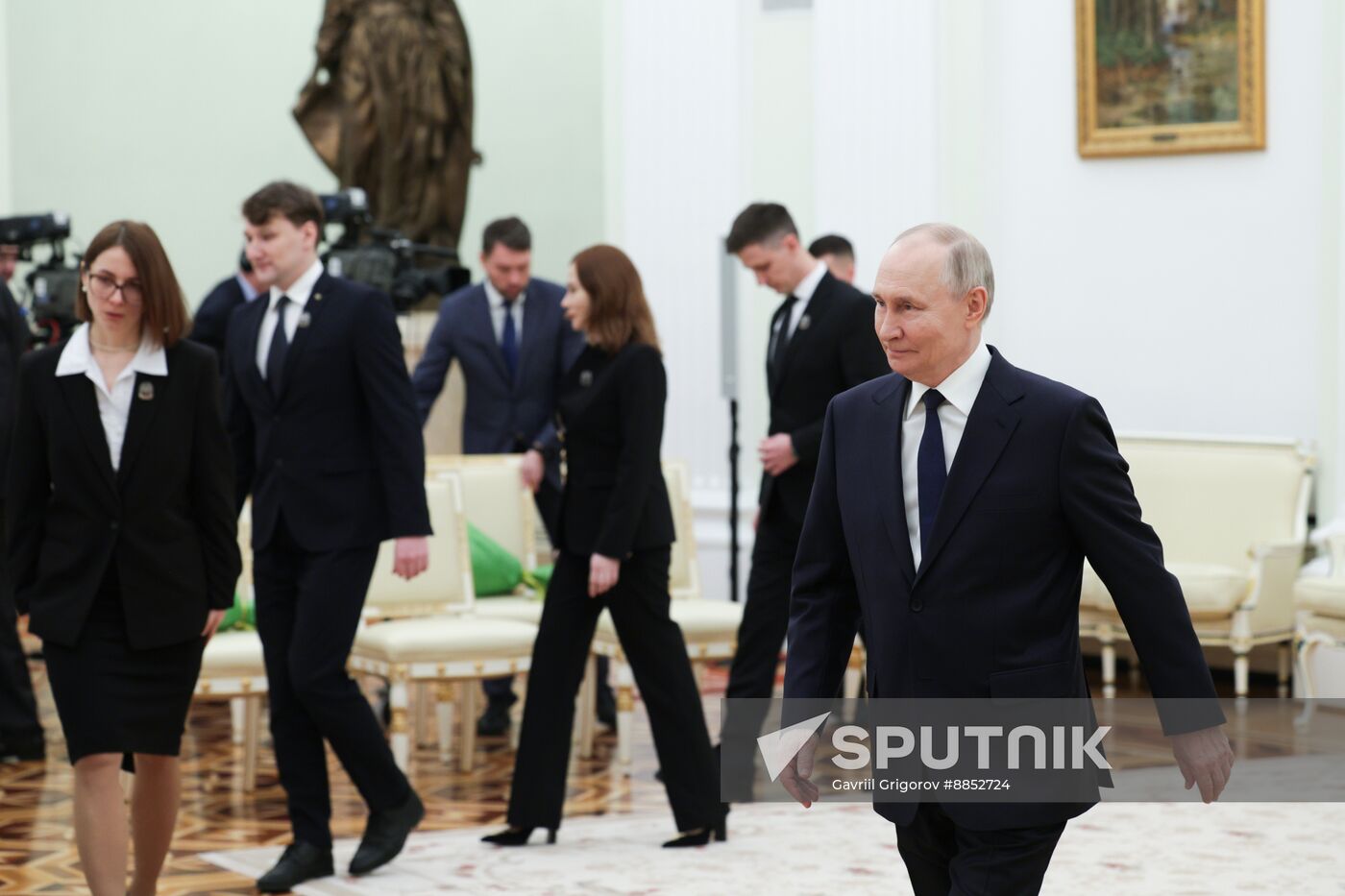 Russia Putin Young Scientists Prize