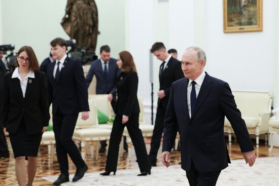 Russia Putin Young Scientists Prize