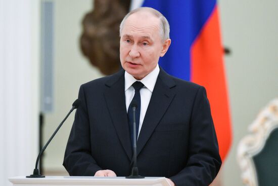 Russia Putin Young Scientists Prize