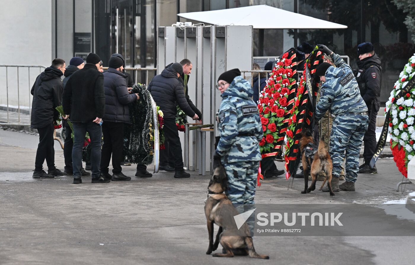 Russia Residential Complex Explosion Volunteer Battalion Founder Death