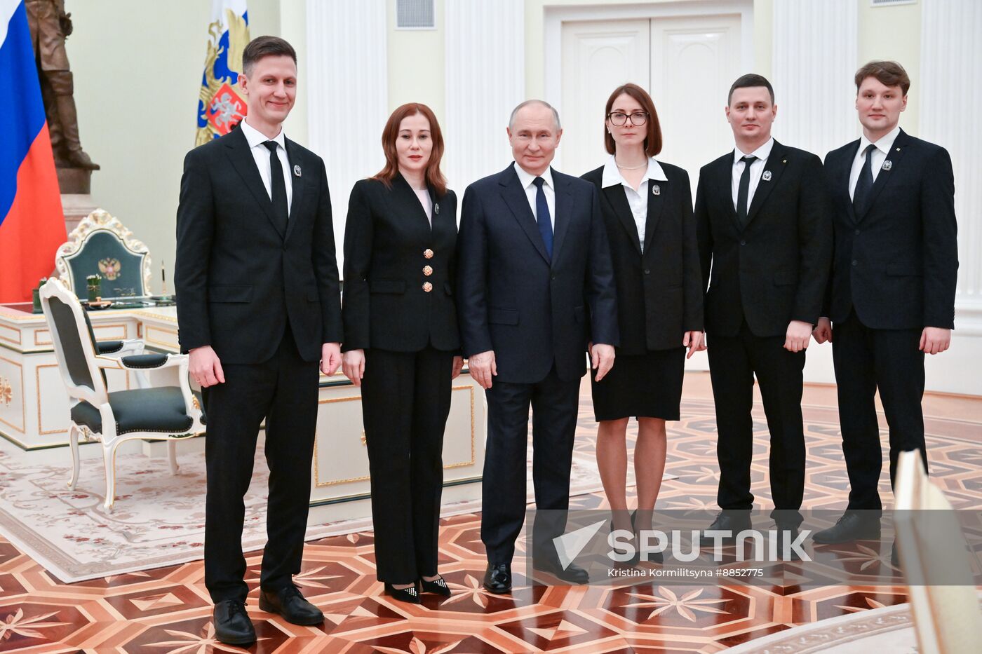 Russia Putin Young Scientists Prize