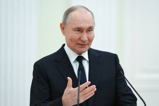 Russia Putin Young Scientists Prize