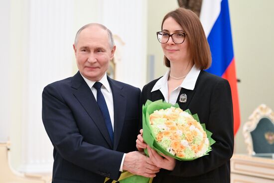 Russia Putin Young Scientists Prize