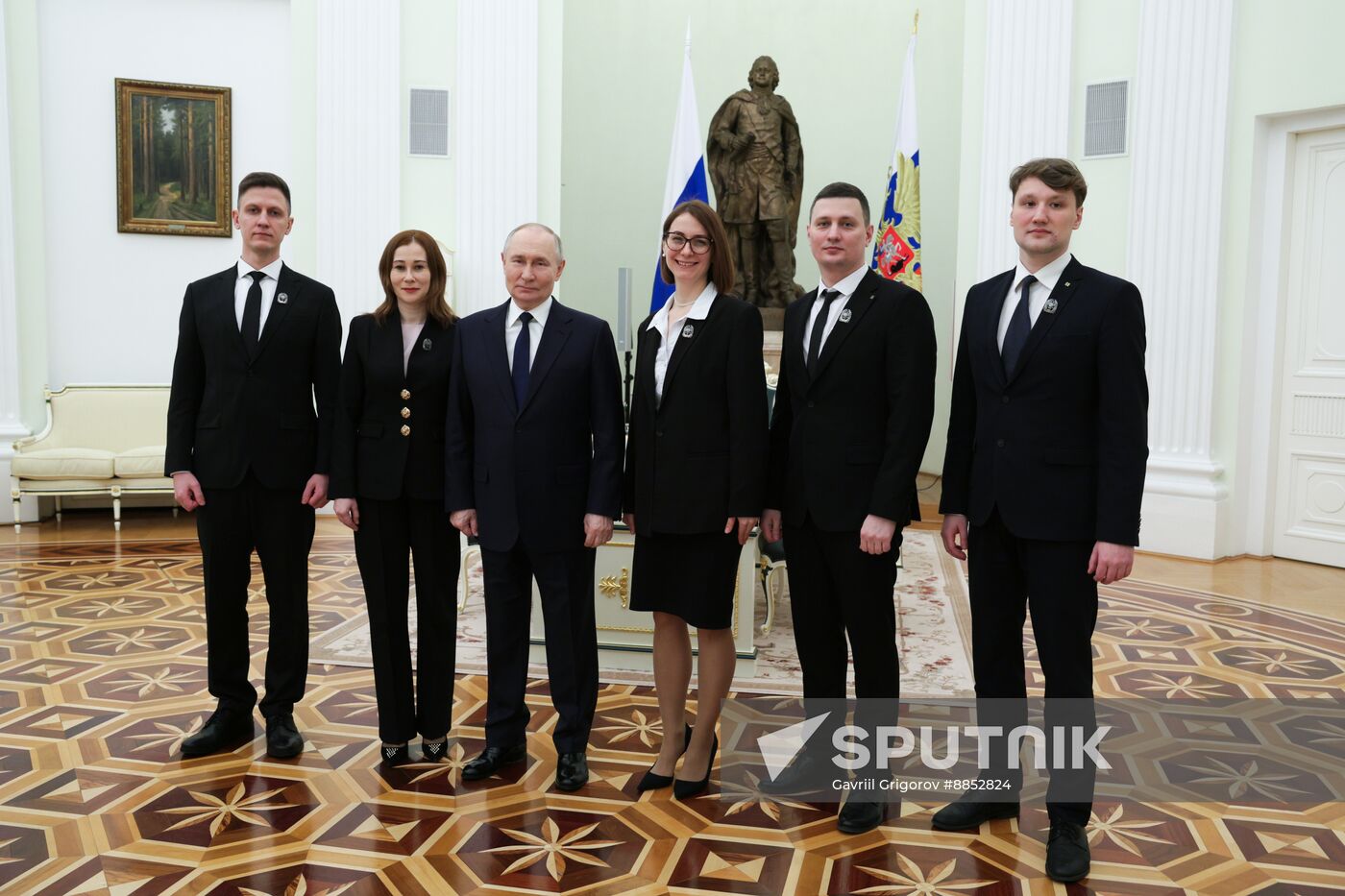 Russia Putin Young Scientists Prize