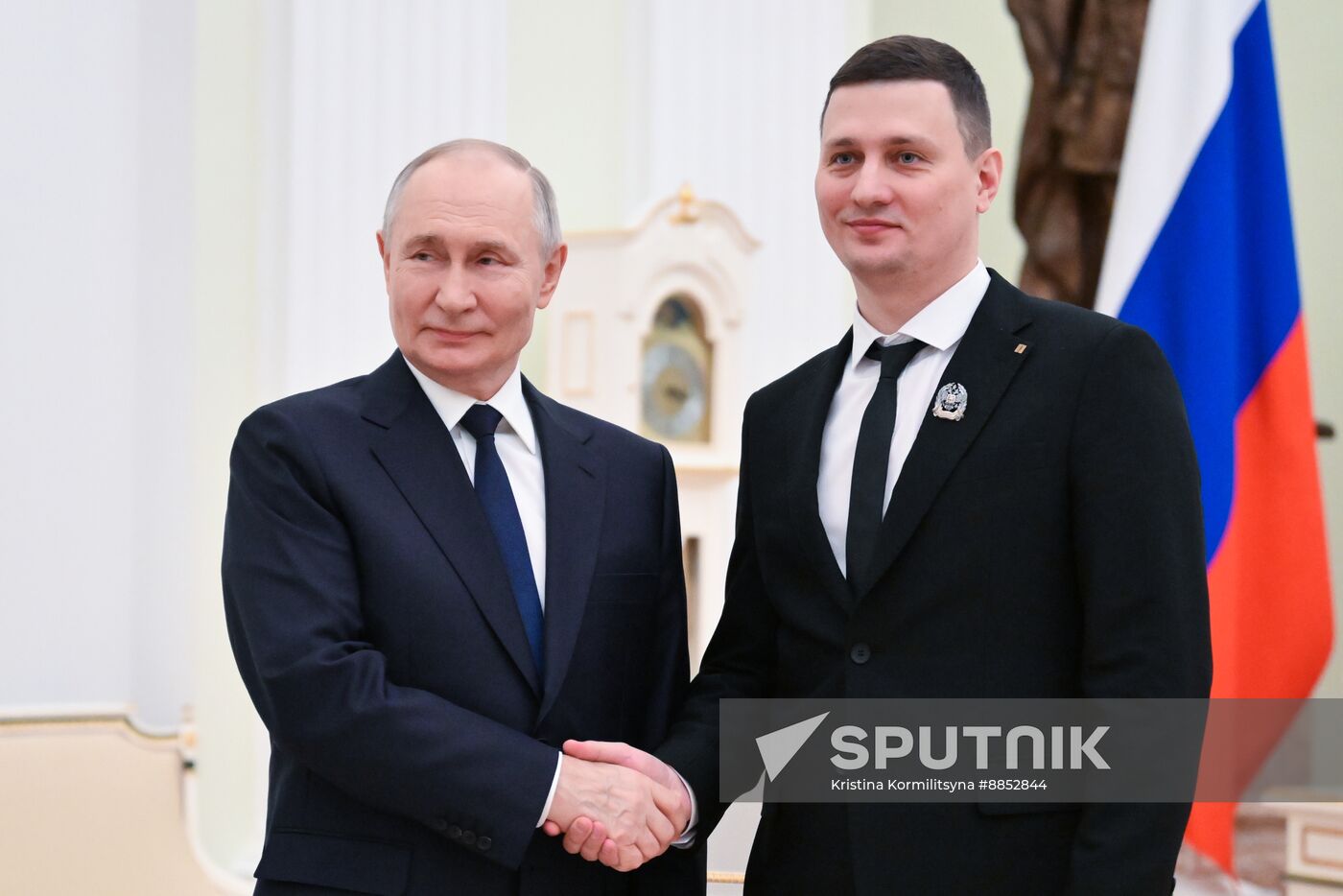 Russia Putin Young Scientists Prize