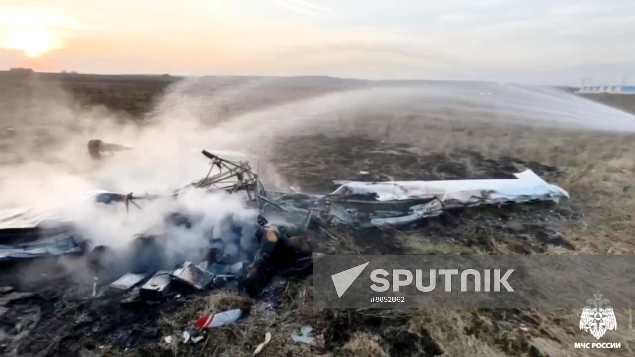 Russia Light Aircraft Crash