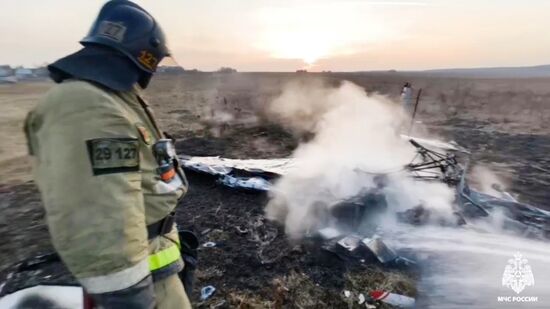 Russia Light Aircraft Crash