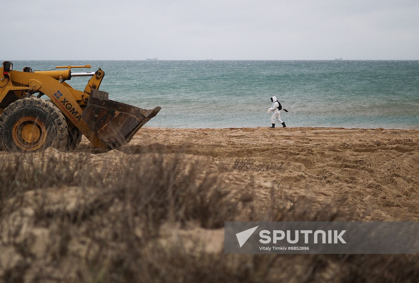 Russia Tankers Crash Aftermath