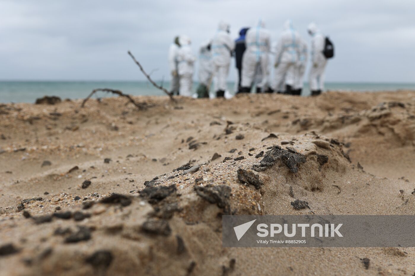 Russia Tankers Crash Aftermath