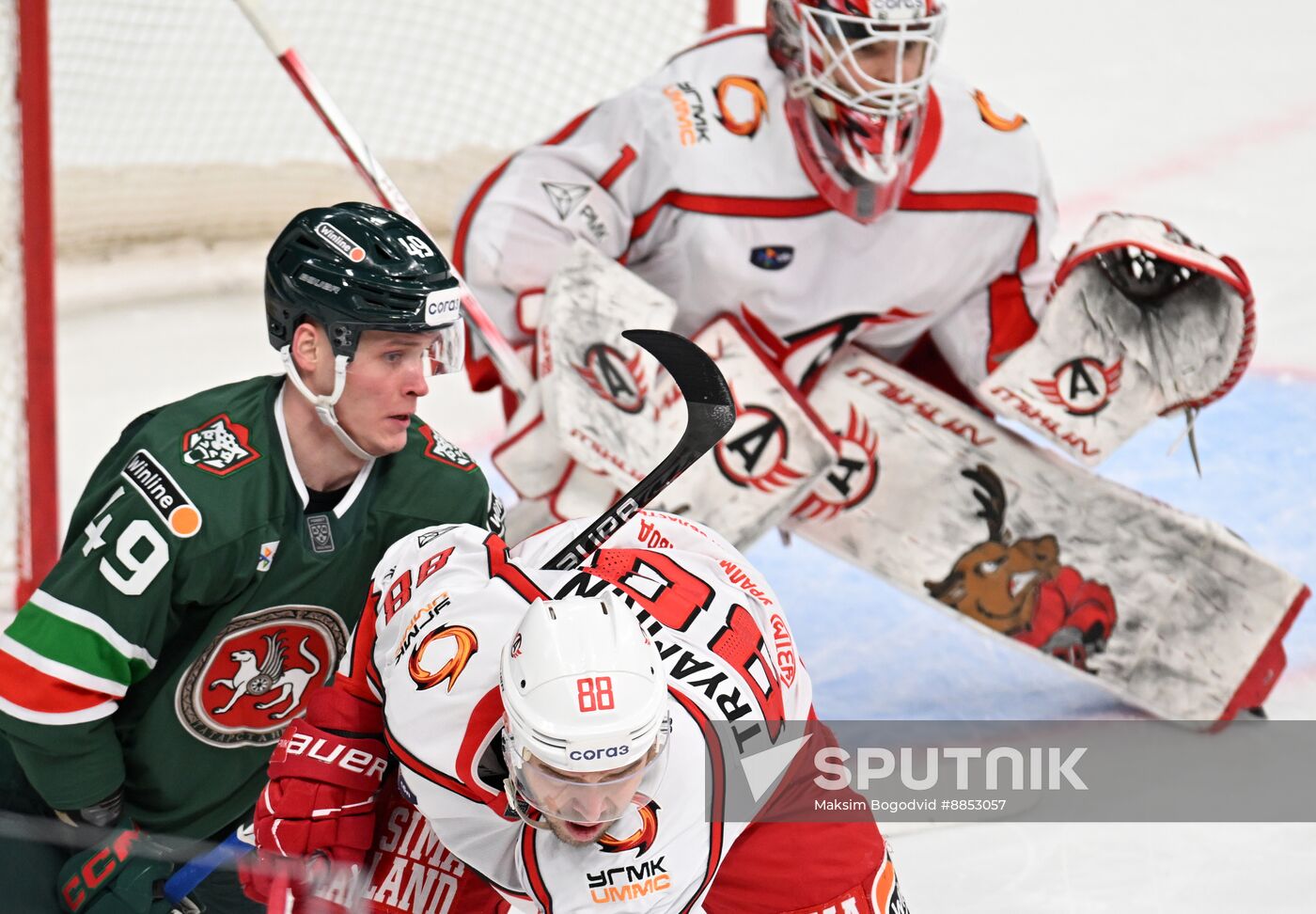 Russia Ice Hockey Kontinental League Ak Bars - Avtomobilist