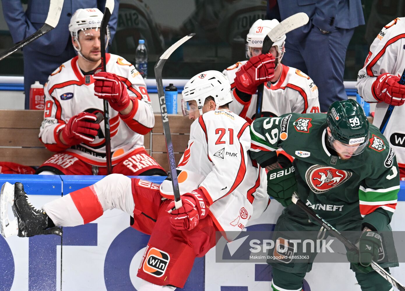 Russia Ice Hockey Kontinental League Ak Bars - Avtomobilist