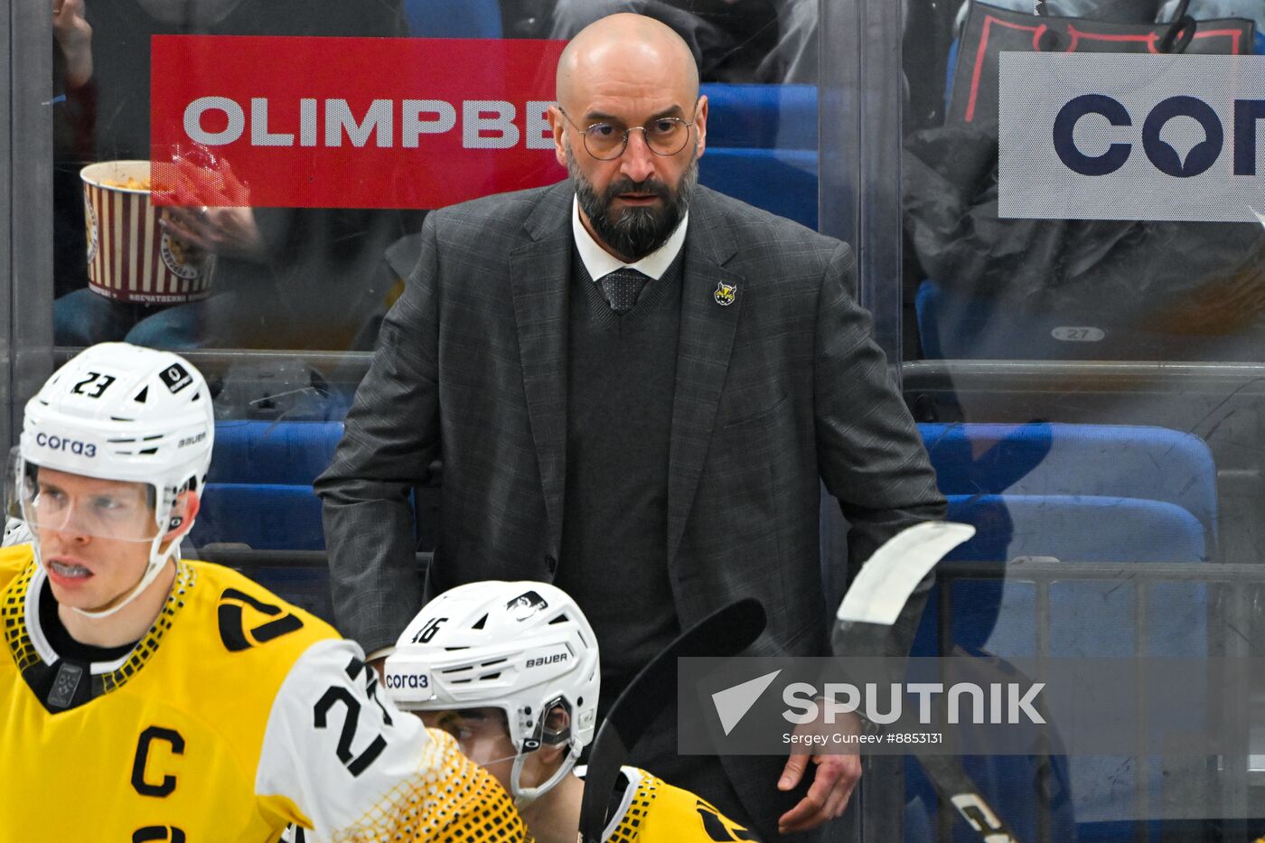 Russia Ice Hockey Kontinental League CSKA - Severstal