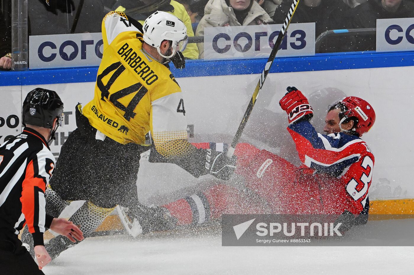 Russia Ice Hockey Kontinental League CSKA - Severstal