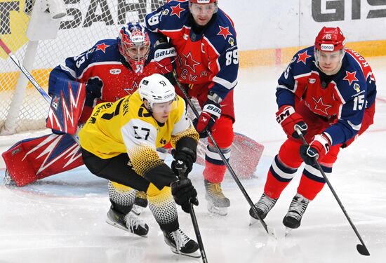 Russia Ice Hockey Kontinental League CSKA - Severstal