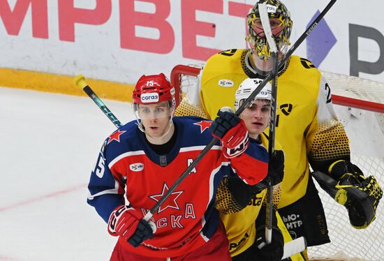 Russia Ice Hockey Kontinental League CSKA - Severstal