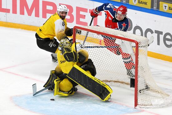 Russia Ice Hockey Kontinental League CSKA - Severstal