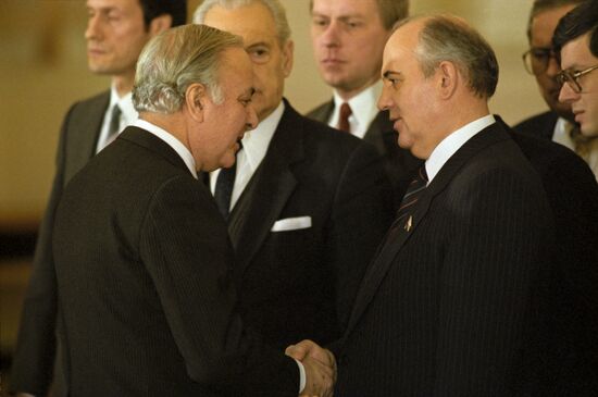 Reception for heads of diplomatic missions