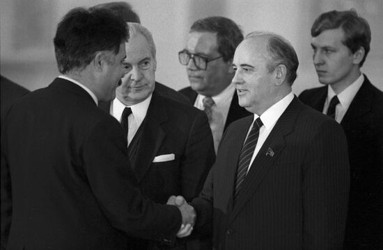 Reception for heads of diplomatic missions