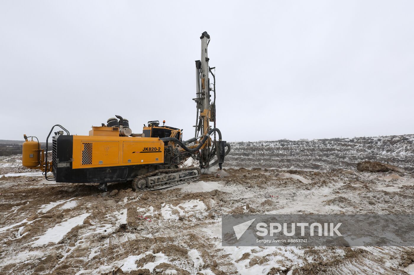 Russia DPR Crushed Granite Mining