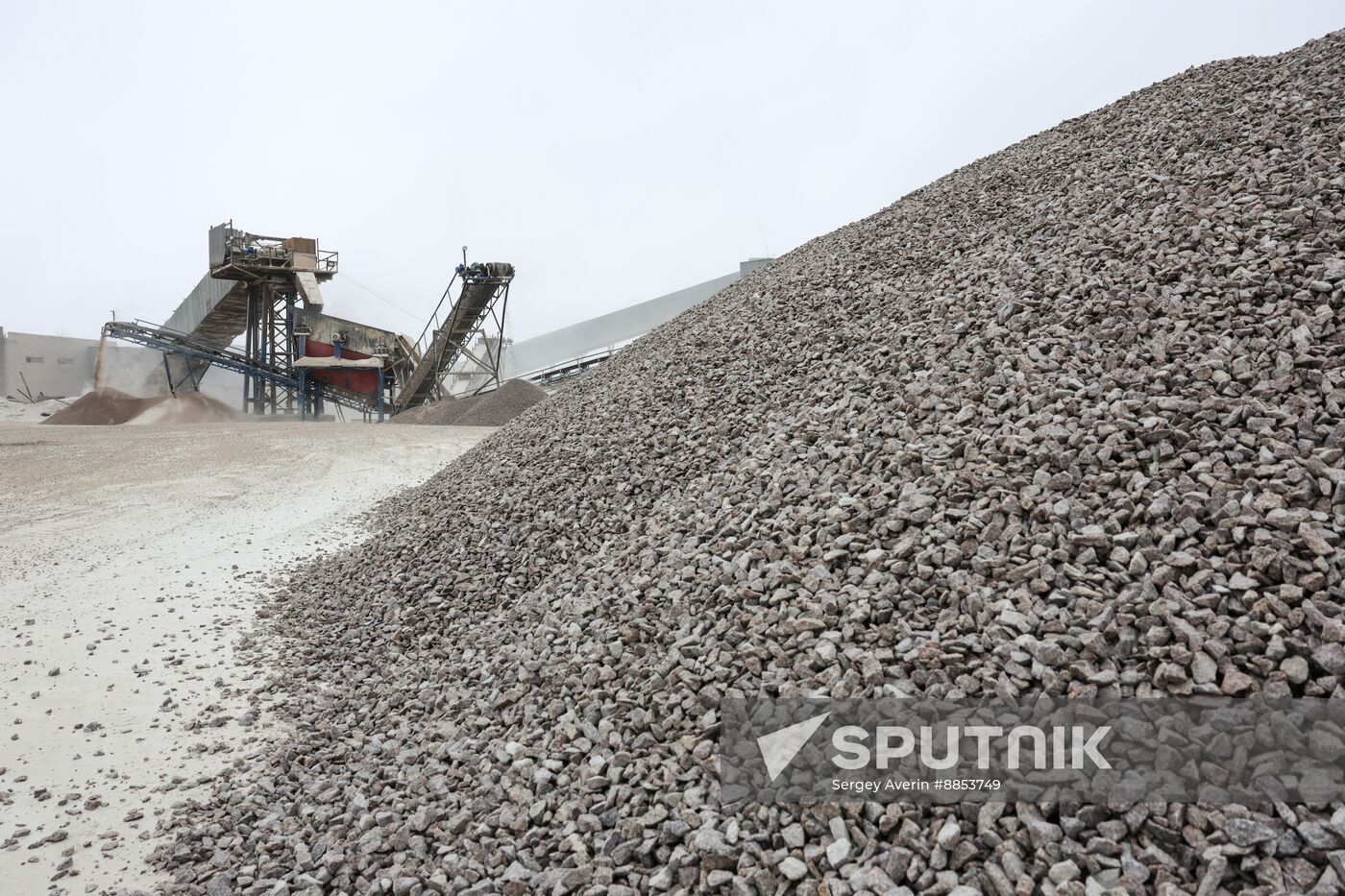 Russia DPR Crushed Granite Mining