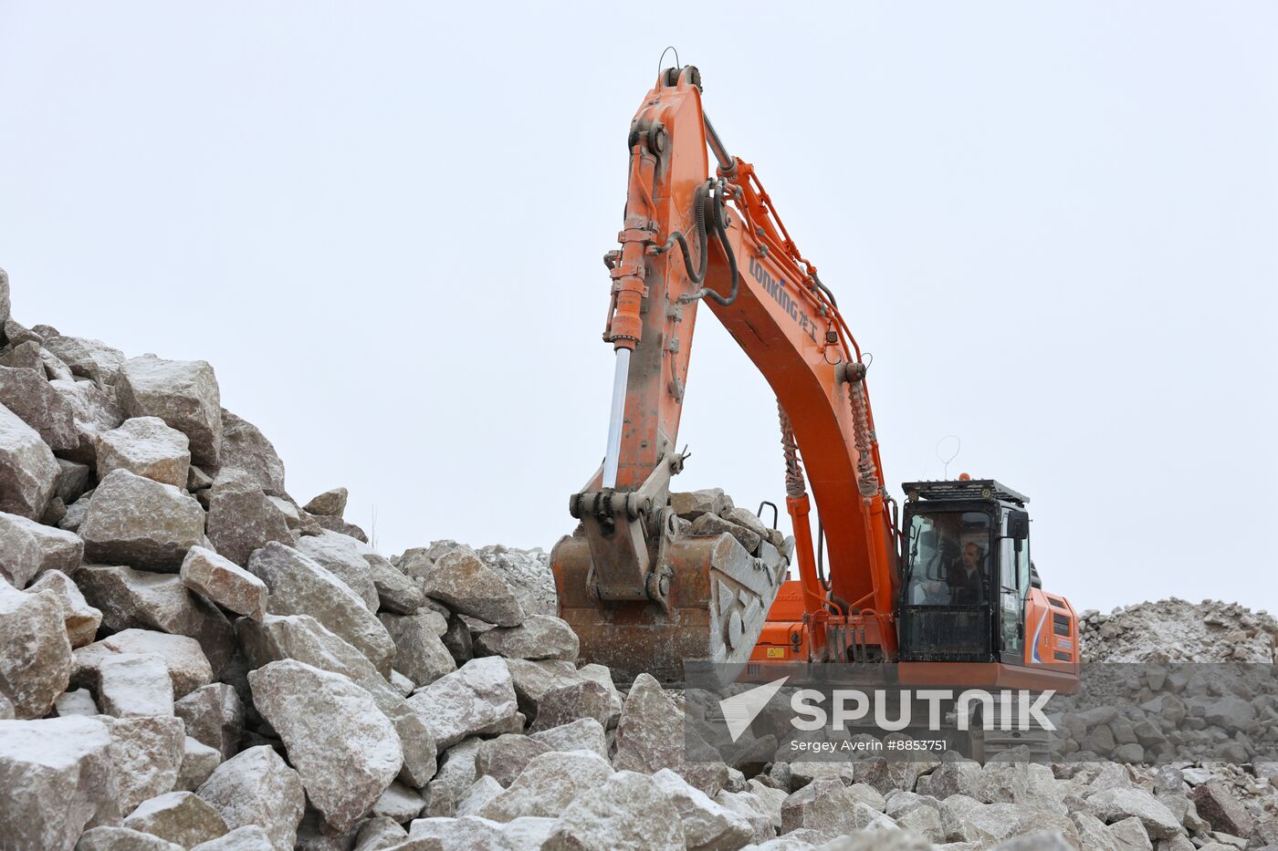 Russia DPR Crushed Granite Mining
