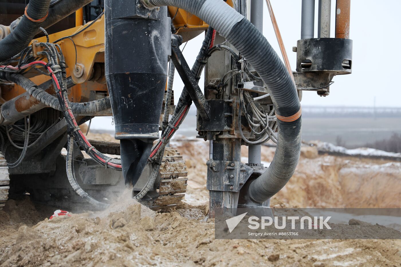 Russia DPR Crushed Granite Mining