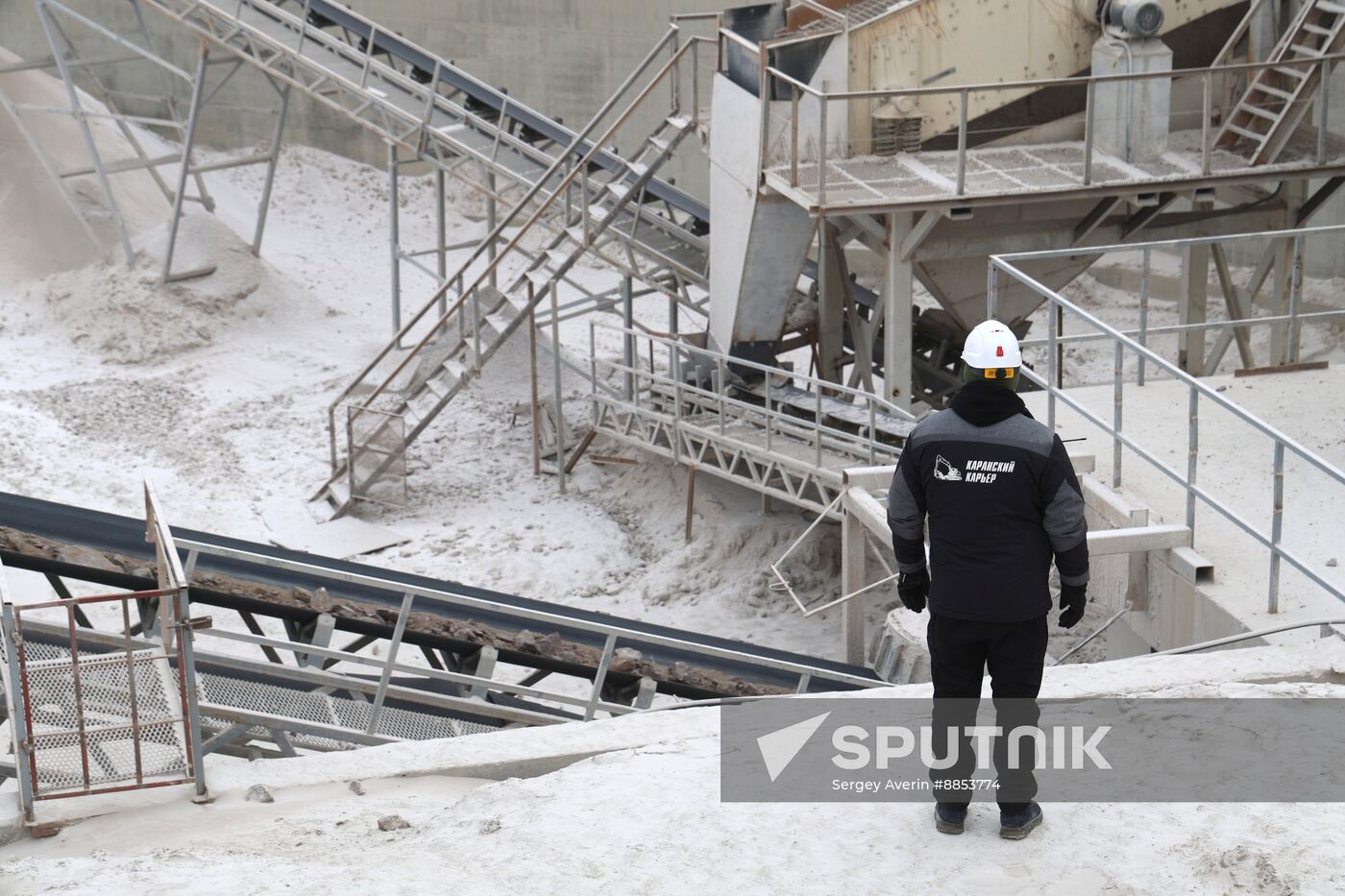 Russia DPR Crushed Granite Mining