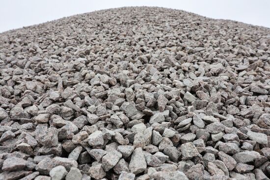 Russia DPR Crushed Granite Mining