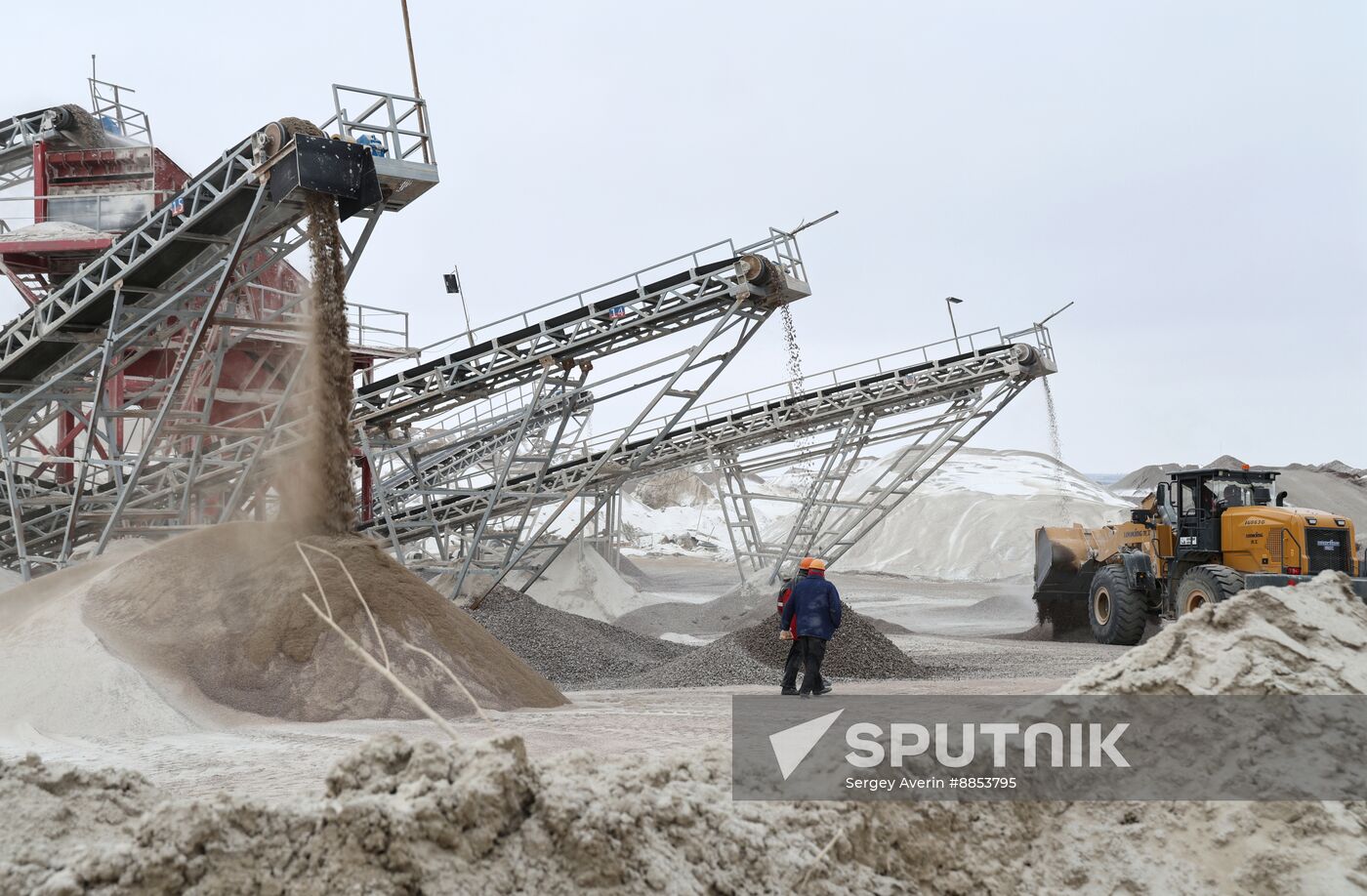 Russia DPR Crushed Granite Mining