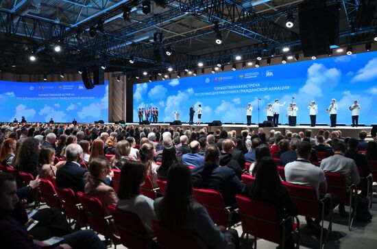 Russia Civil Aviation Worker's Day