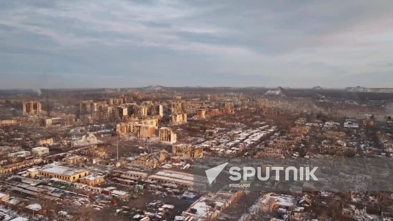 Russia Ukraine Military Operation Dzerzhinsk