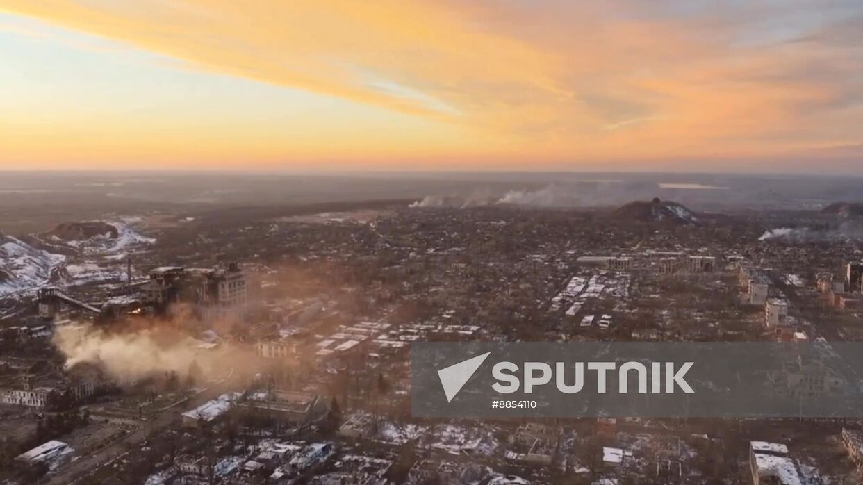 Russia Ukraine Military Operation Dzerzhinsk