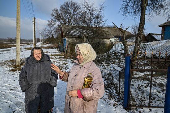 Russia Ukraine Kursk Attack Humanitarian Aid