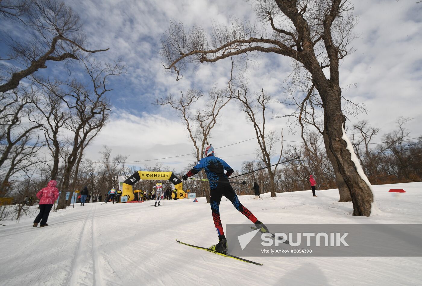 Russia Mass Ski Race