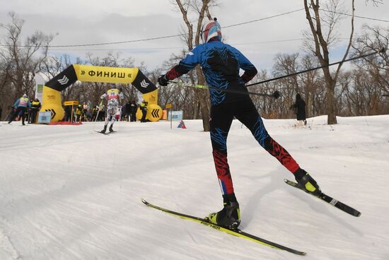 Russia Mass Ski Race