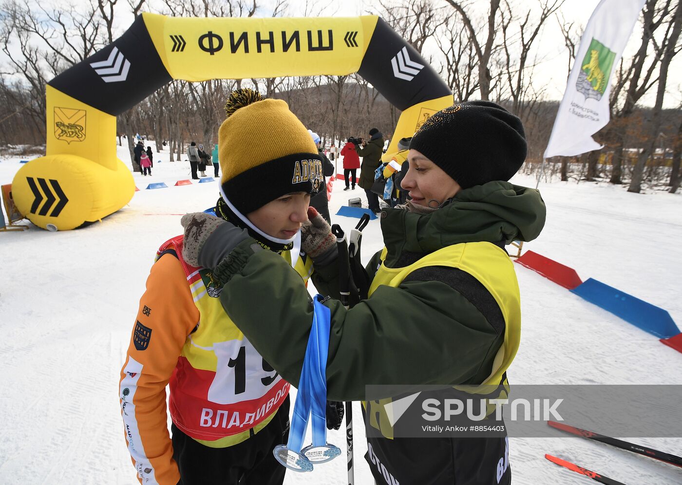 Russia Mass Ski Race