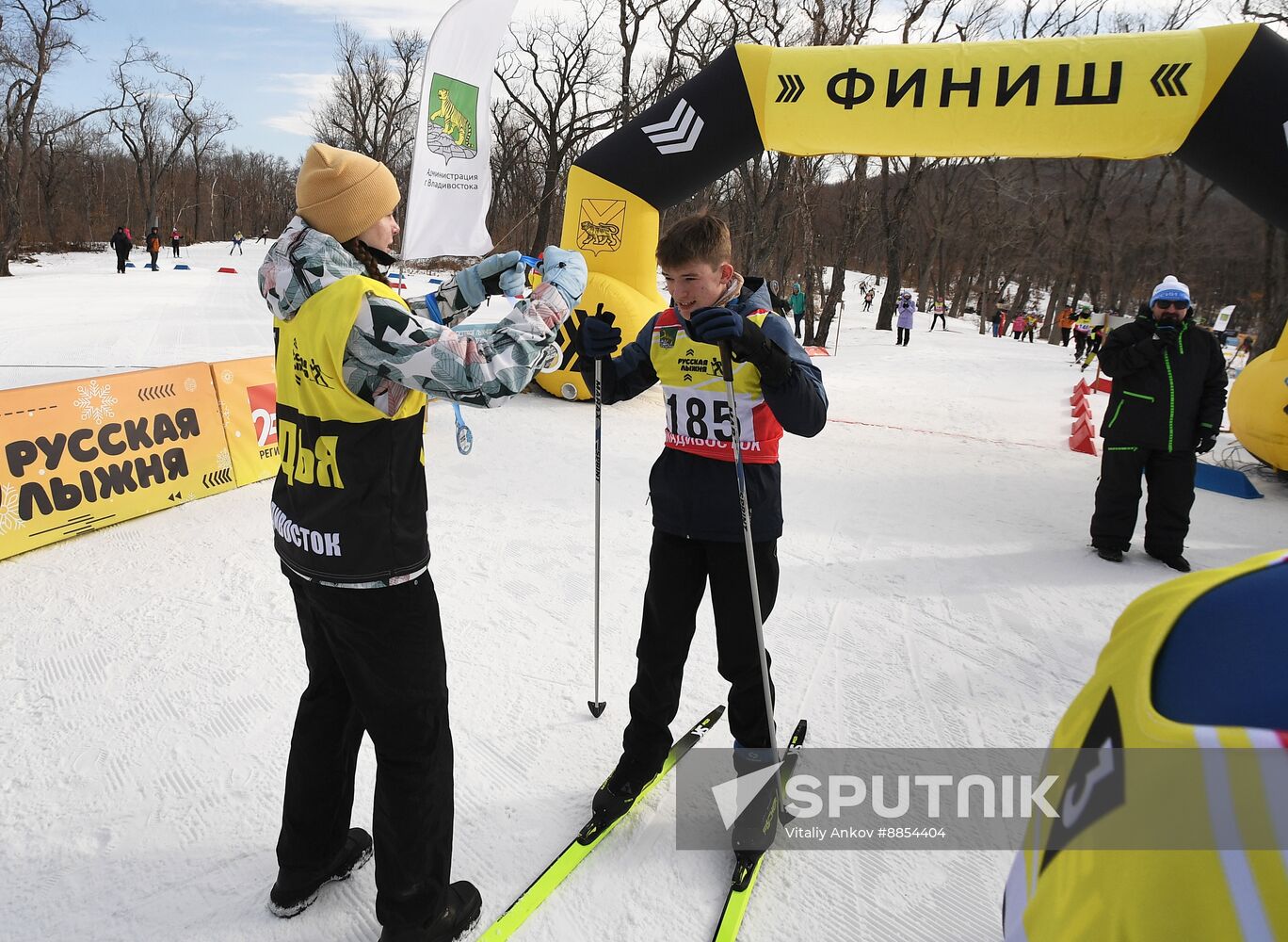 Russia Mass Ski Race