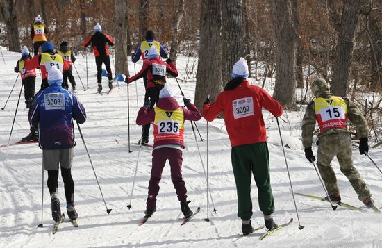 Russia Mass Ski Race