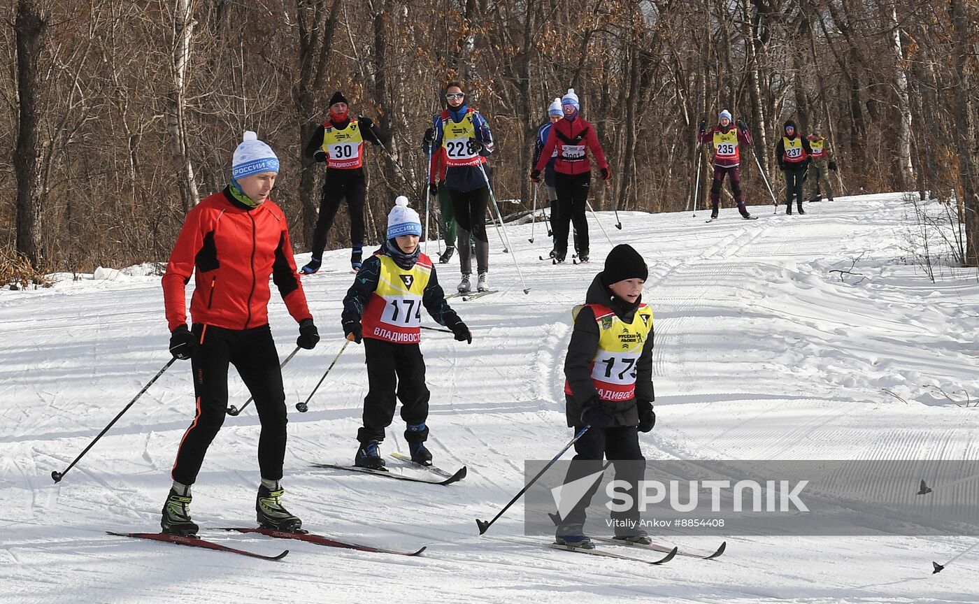 Russia Mass Ski Race