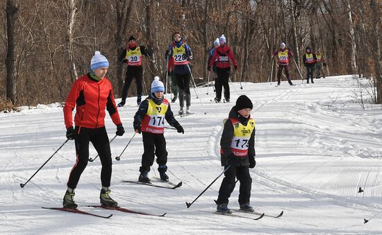 Russia Mass Ski Race