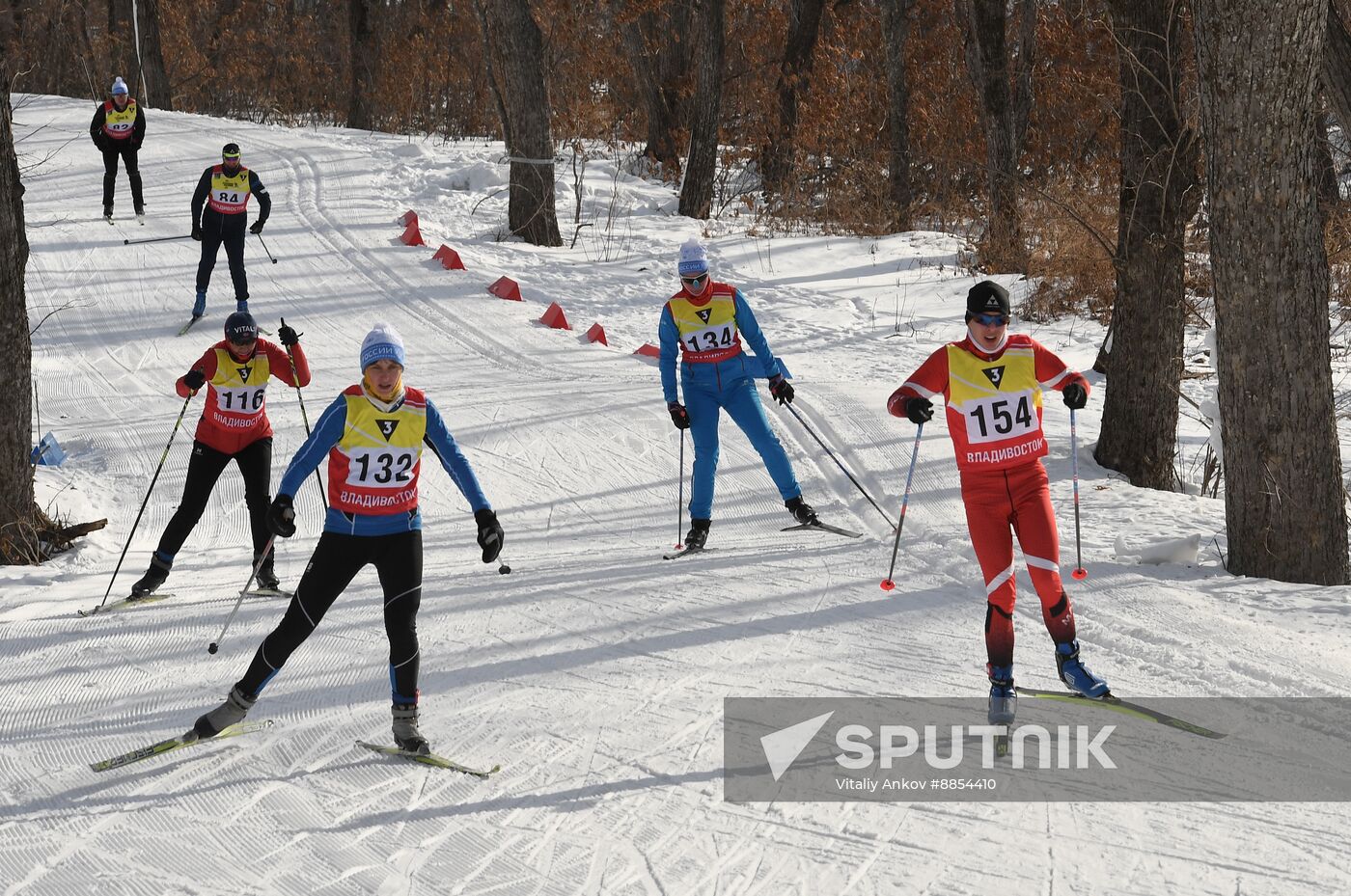 Russia Mass Ski Race