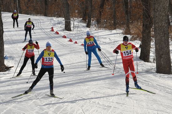 Russia Mass Ski Race