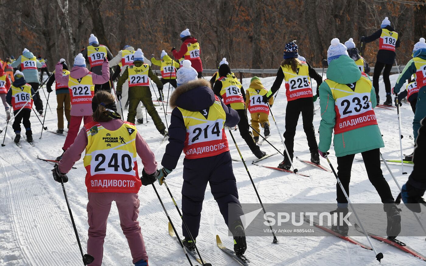 Russia Mass Ski Race