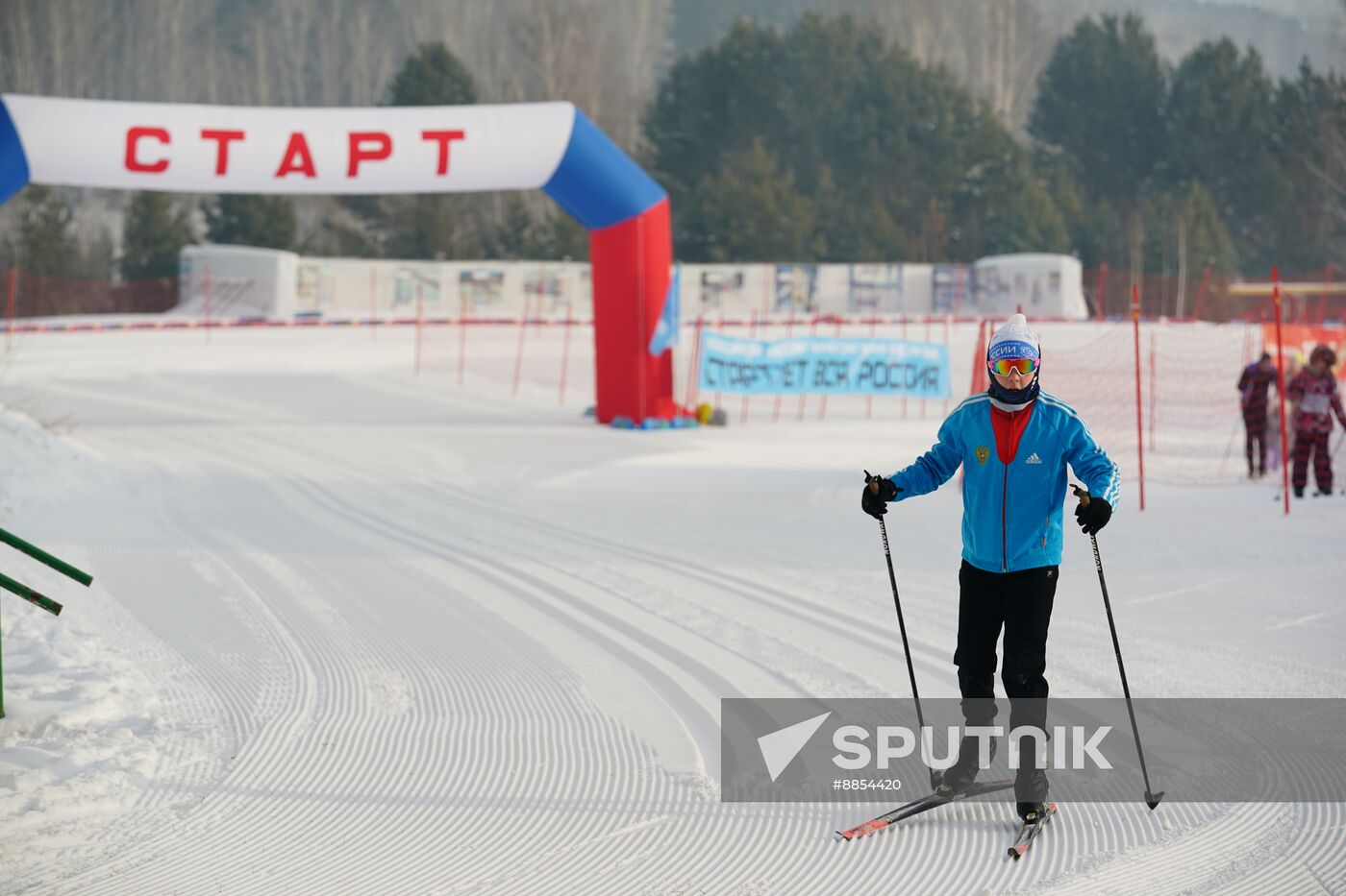 Russia Mass Ski Race