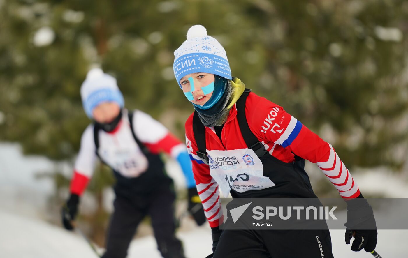 Russia Mass Ski Race