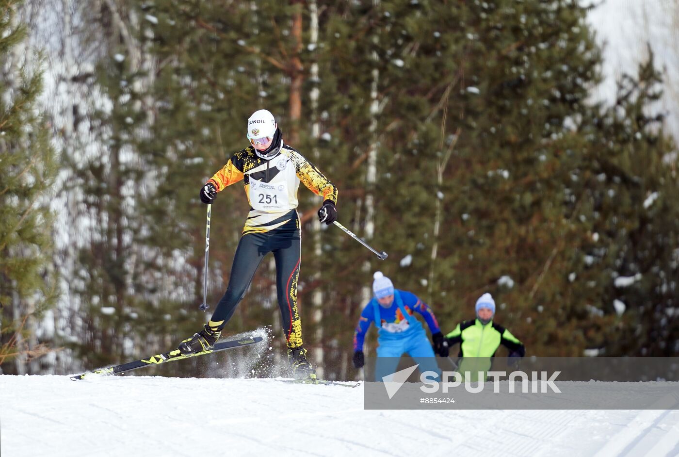 Russia Mass Ski Race